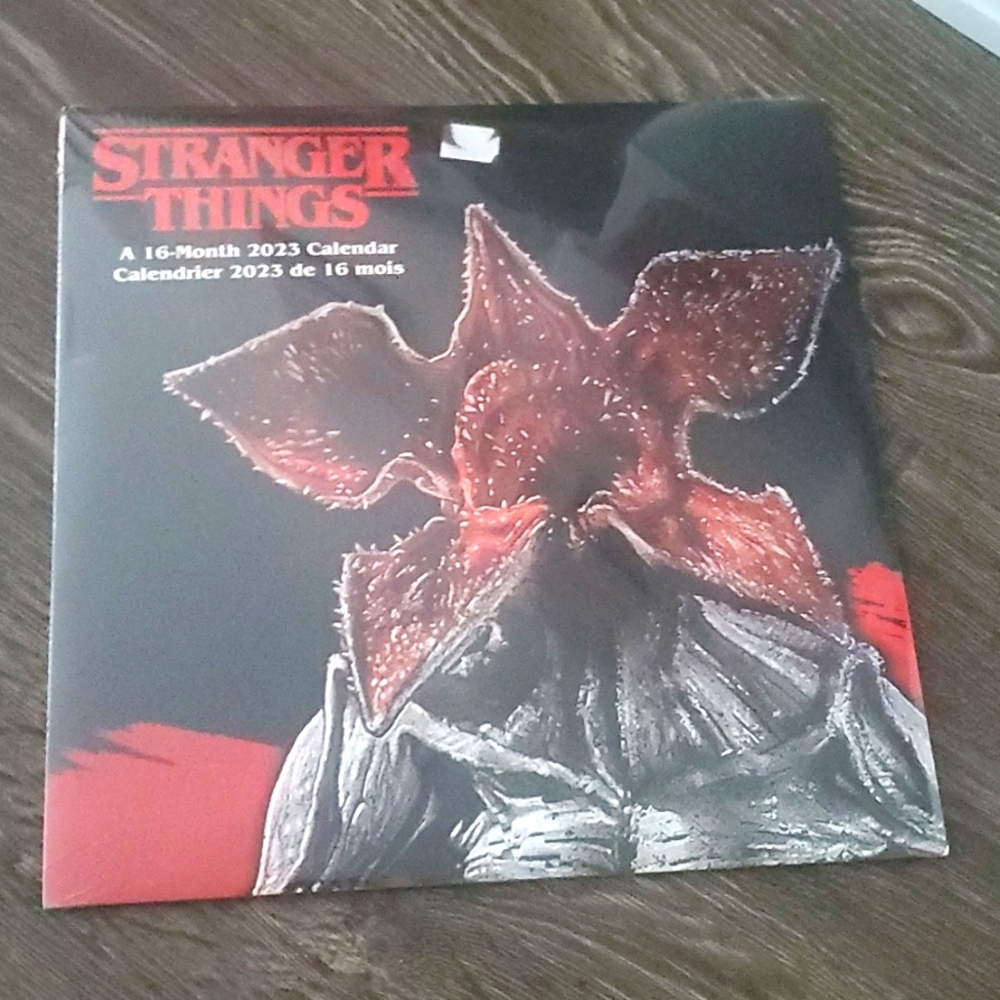 Netflix Stranger Things 2023 Calendar Brand New Sealed